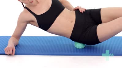 Lateral gluteal self massage ...