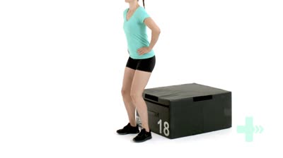 Drop Jump - beidbeinige Landu...