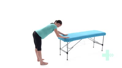 Pregnancy forward stretch in ...