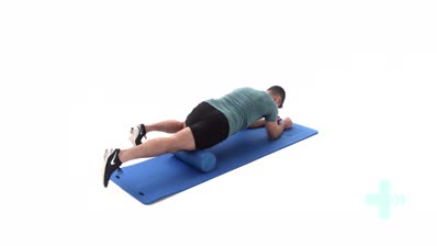 Quadriceps foam rolling