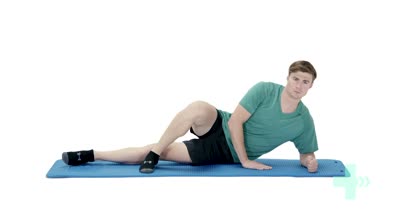 Active hip adduction in side ...