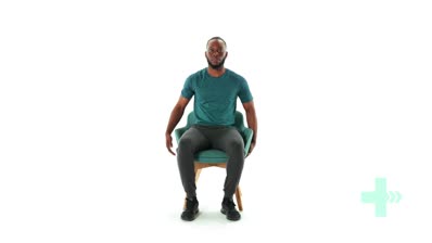 Two-part neck stretch