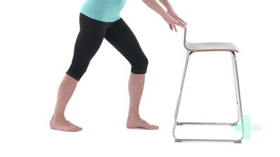 Calf stretch standing