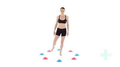 Stern-Exkurs im Einbeinstand ...