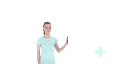 Shoulder abduction stretch, h...