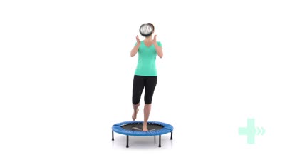 Ball werfen und fangen im Ein...