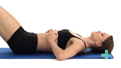 Breathing correctly, hands on...